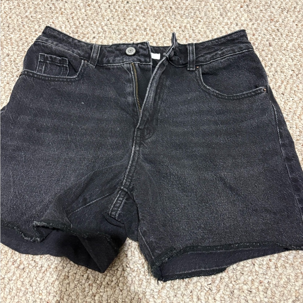 PacSun Black Denim Shorts